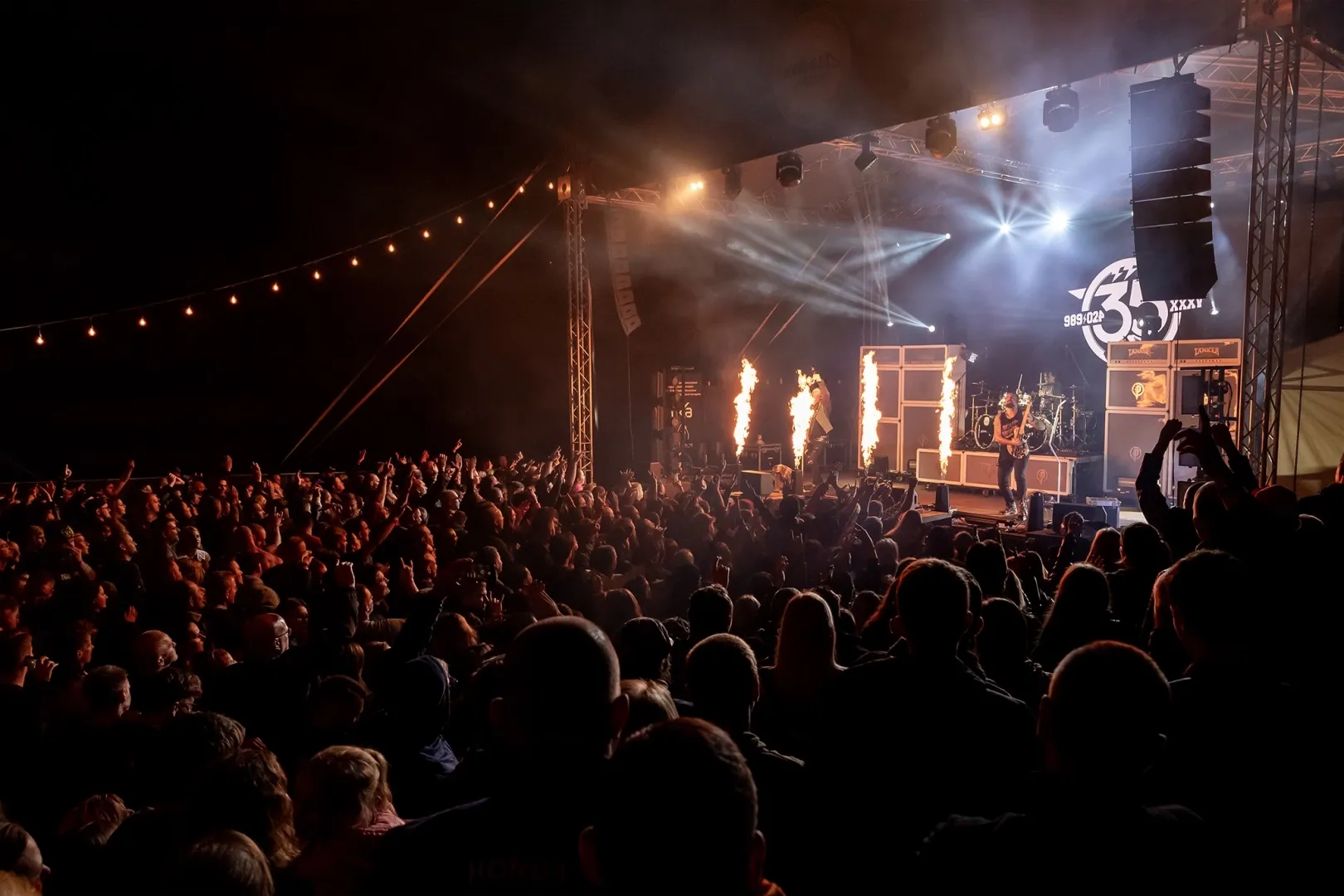 The Bridge Garden was a popular venue for the Győr music scene during the summer (Photos: András Adorján, Máté Dudás)